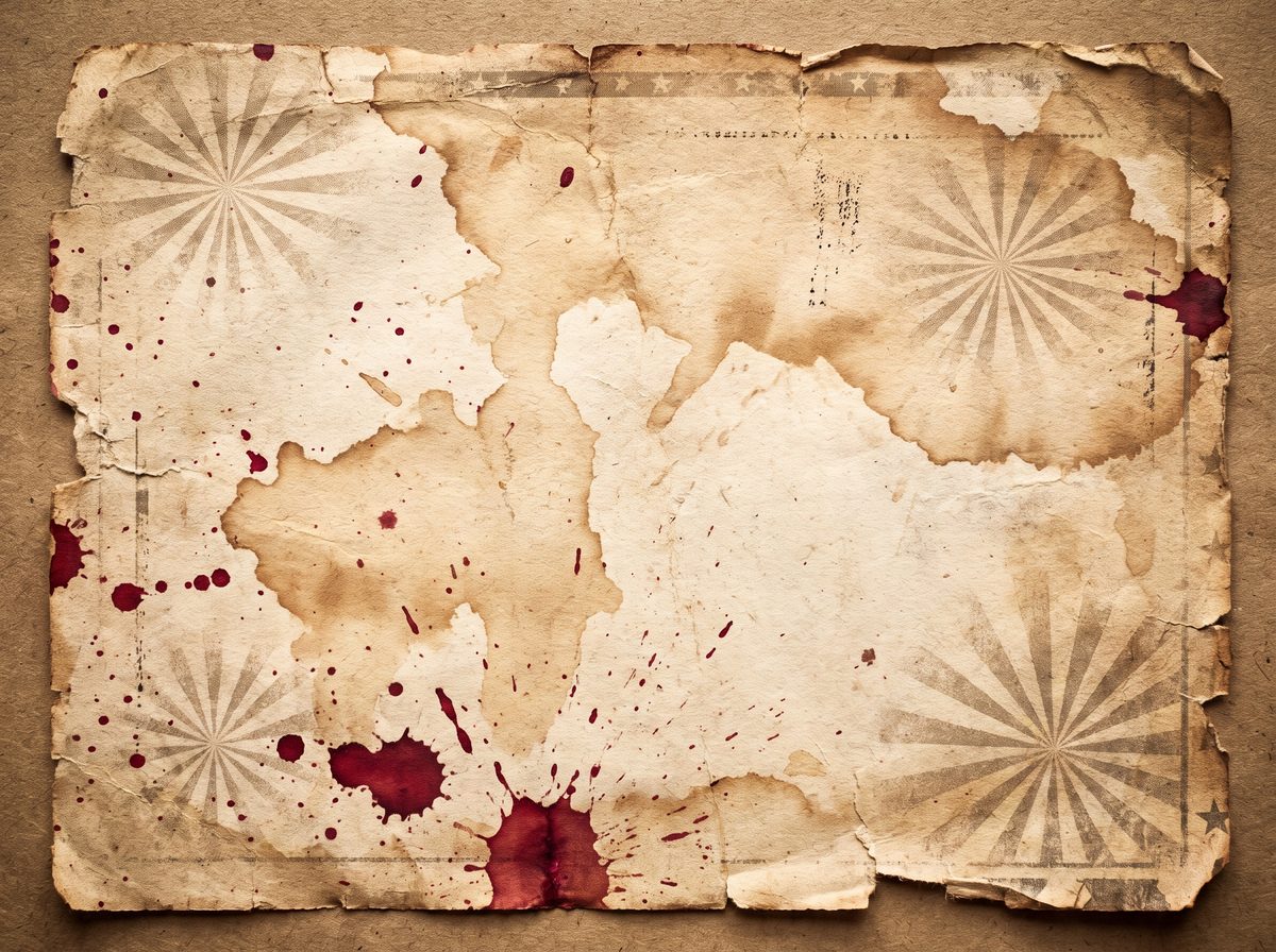 Affiche de cirque vintage en papier kraft, texture d'ambiance