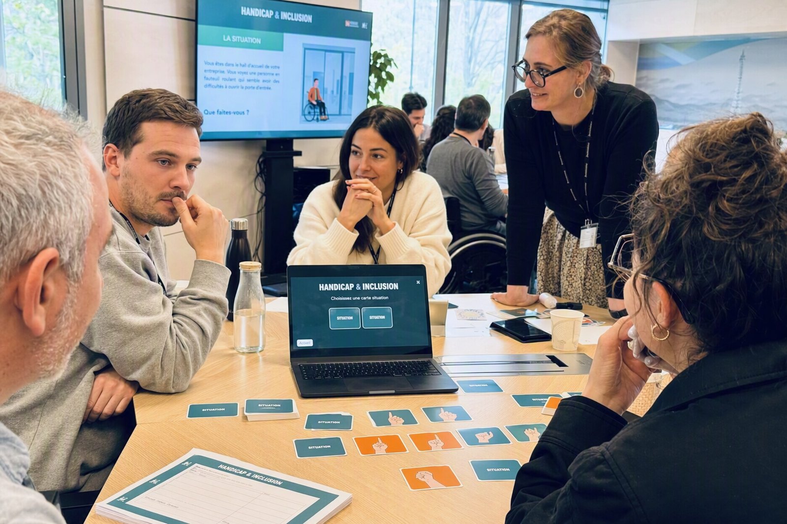 Sensibilisation à l'inclusion en entreprise