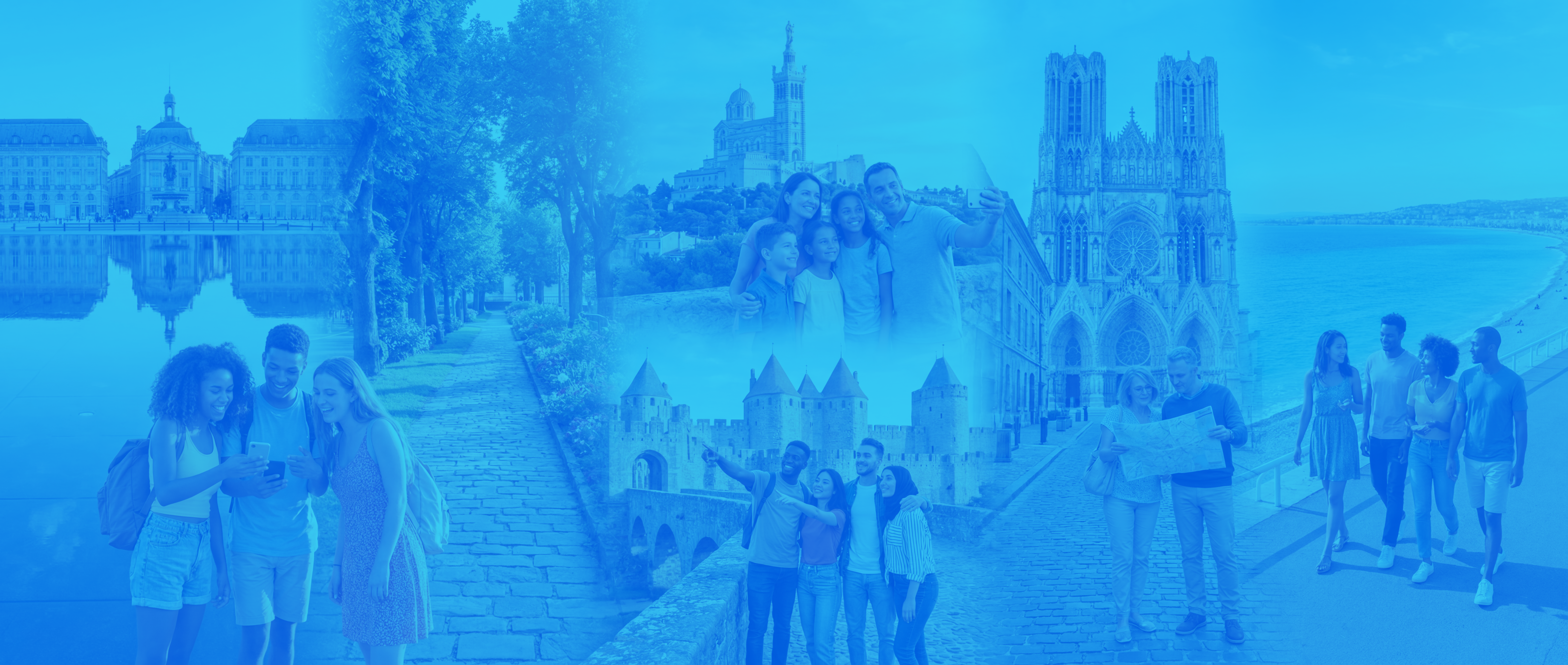 Urban Quest - Jeux de piste urbains en France — Bordeaux, Marseille, Carcassonne, Reims, Nice