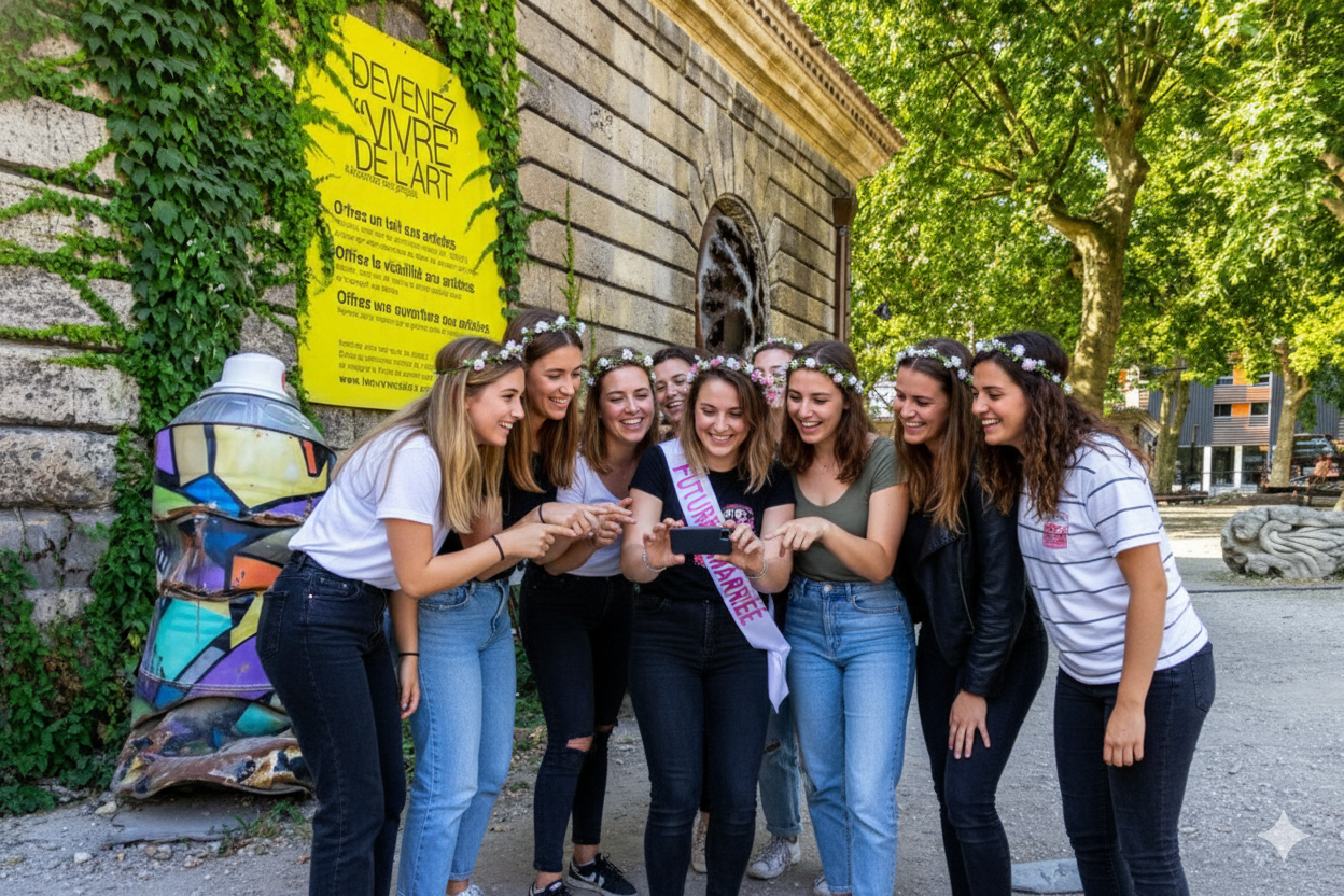 Composition photo Urban Quest - Jeu de piste à Bordeaux