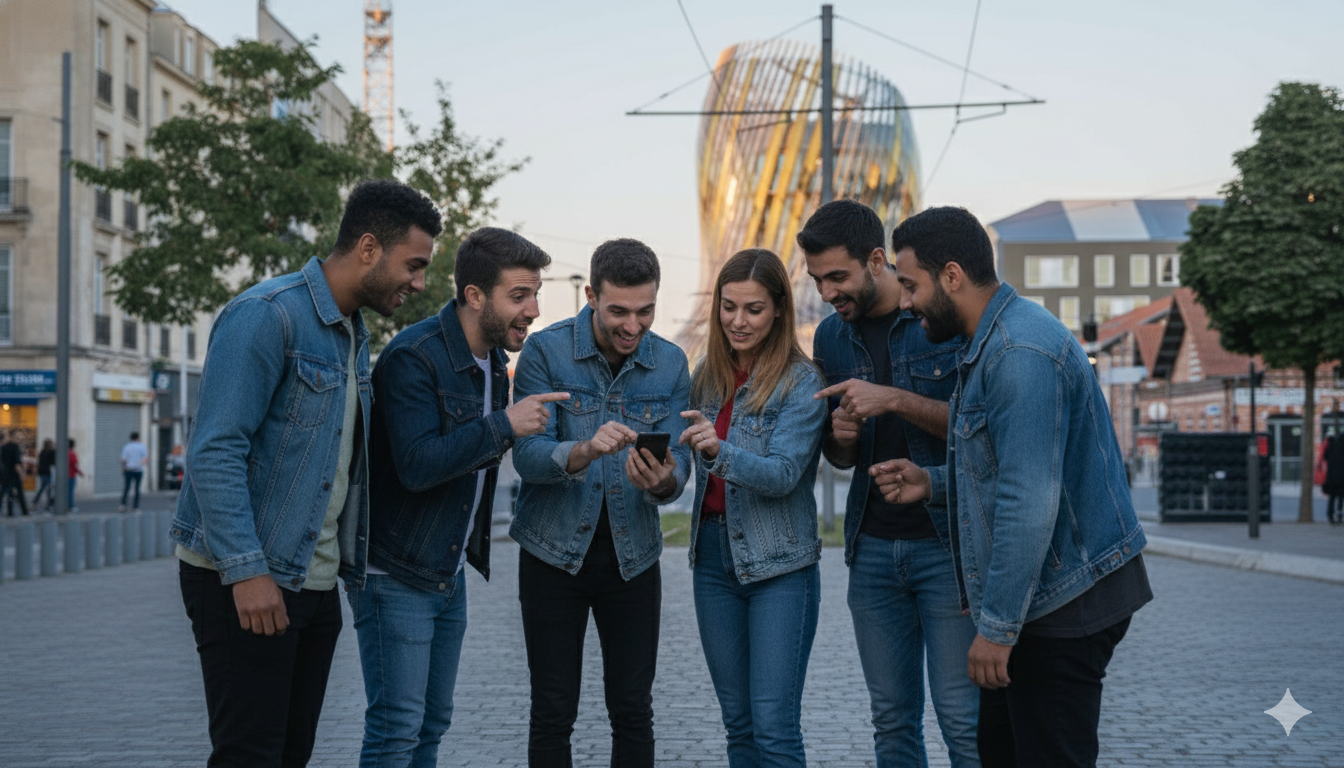 Composition photo Urban Quest - Jeu de piste à Bordeaux