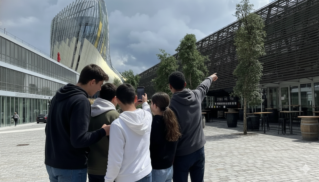 Composition photo Urban Quest - Jeu de piste à Bordeaux