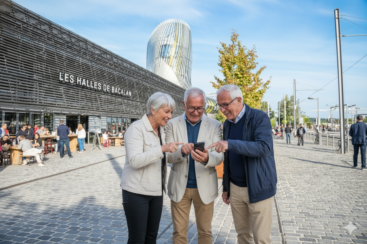 Composition photo Urban Quest - Jeu de piste à Bordeaux