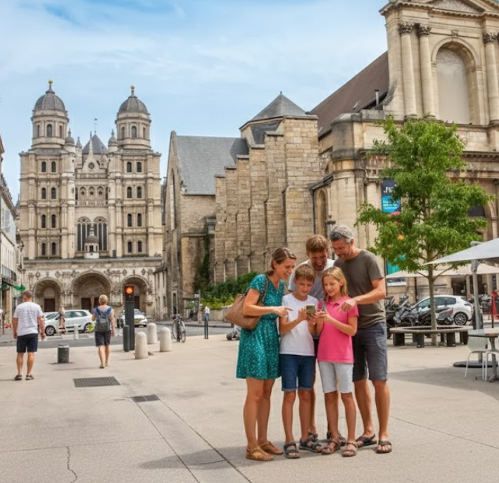 Composition photo Urban Quest - Jeu de piste à Dijon
