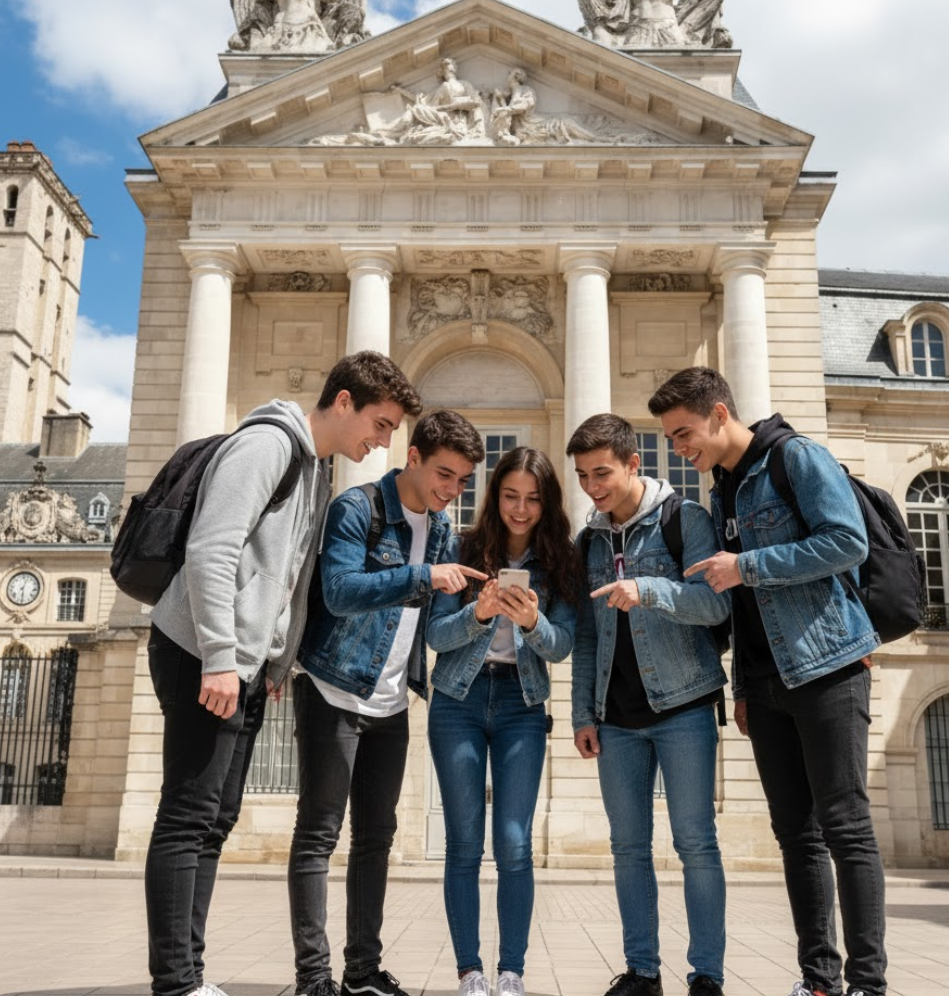 Composition photo Urban Quest - Jeu de piste à Dijon