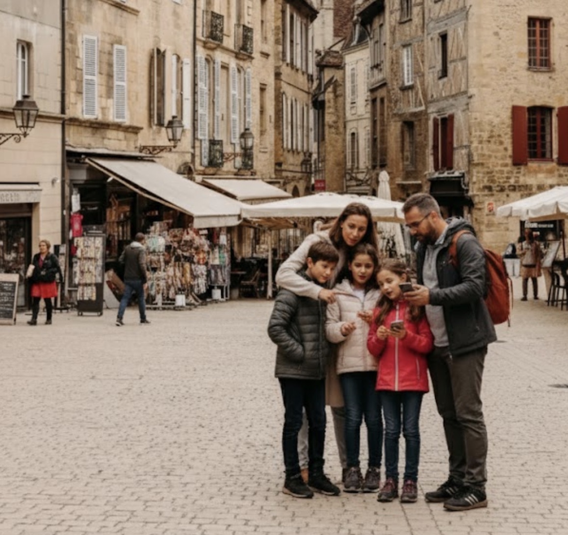 Composition photo Urban Quest - Jeu de piste à Sarlat