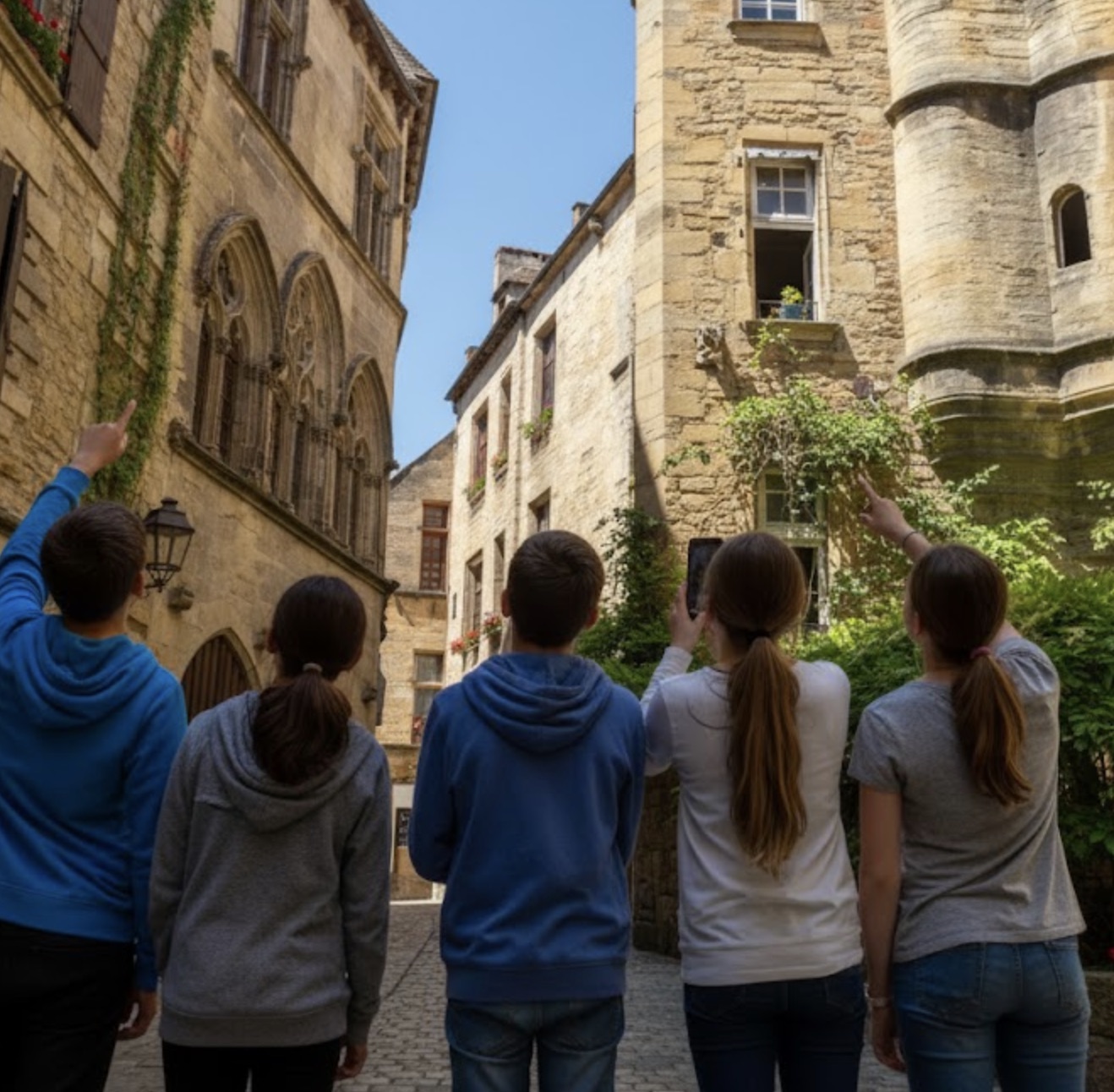 Composition photo Urban Quest - Jeu de piste à Sarlat