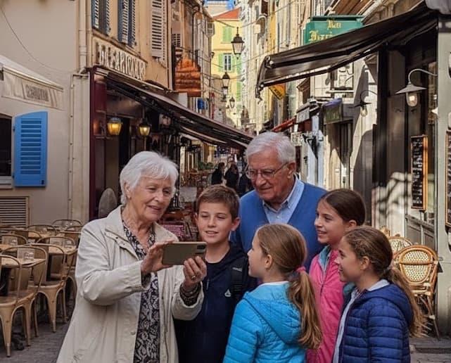 Composition photo Urban Quest - Jeu de piste à Cannes