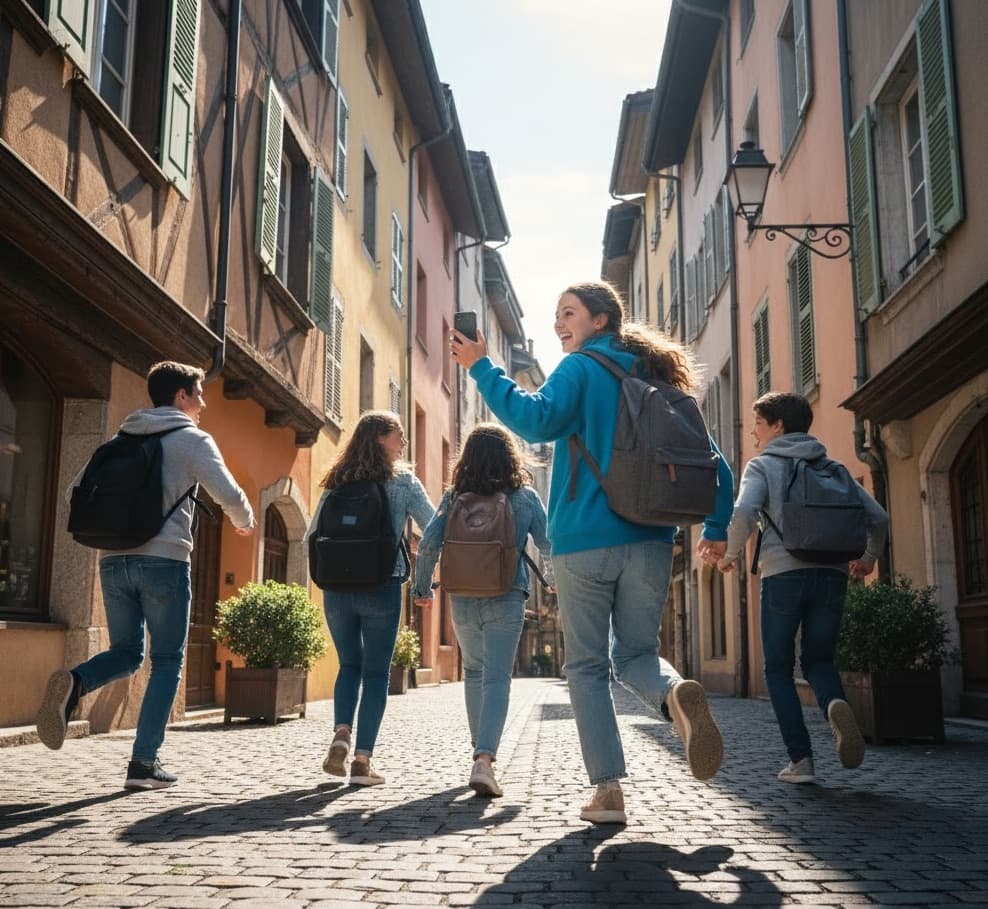 Composition photo Urban Quest - Jeu de piste à Annecy