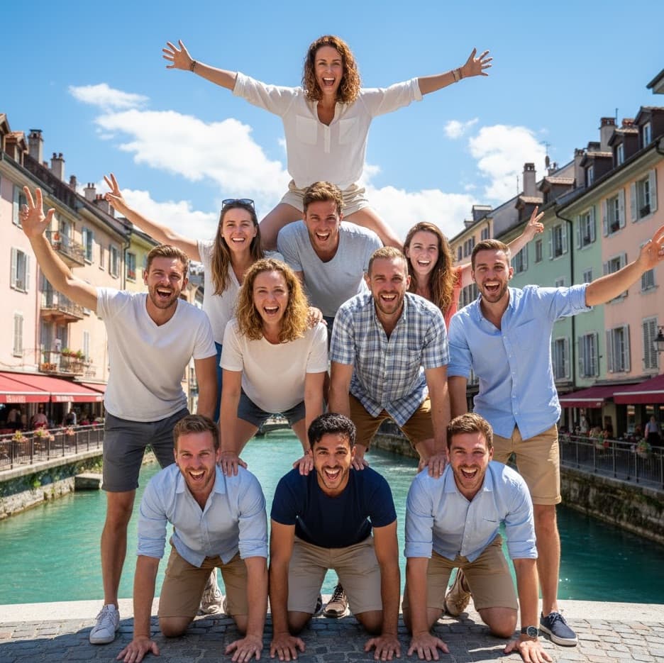 Composition photo Urban Quest - Jeu de piste à Annecy