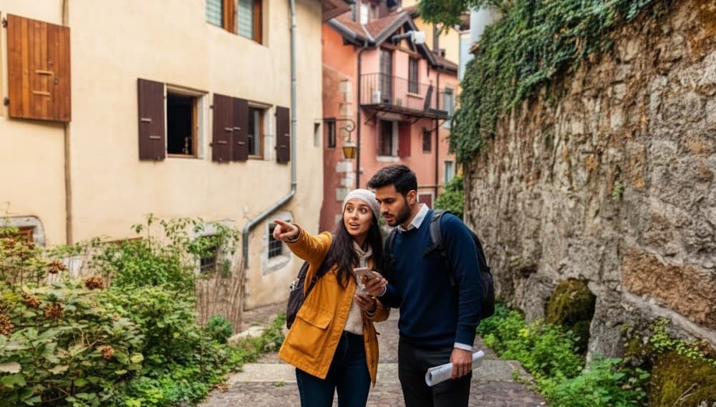 Composition photo Urban Quest - Jeu de piste à Annecy