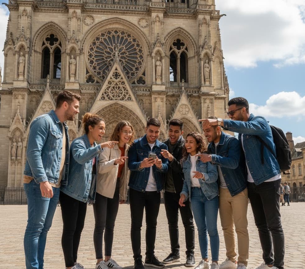 Composition photo Urban Quest - Jeu de piste à Reims