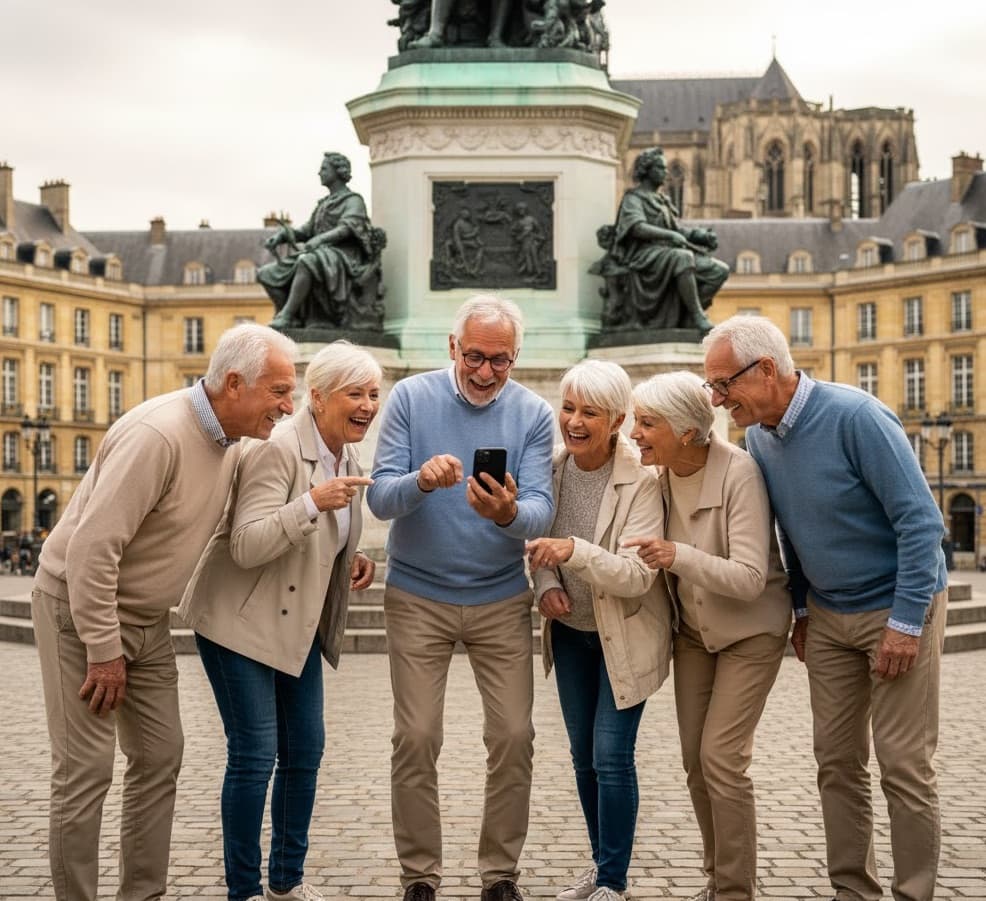 Composition photo Urban Quest - Jeu de piste à Reims