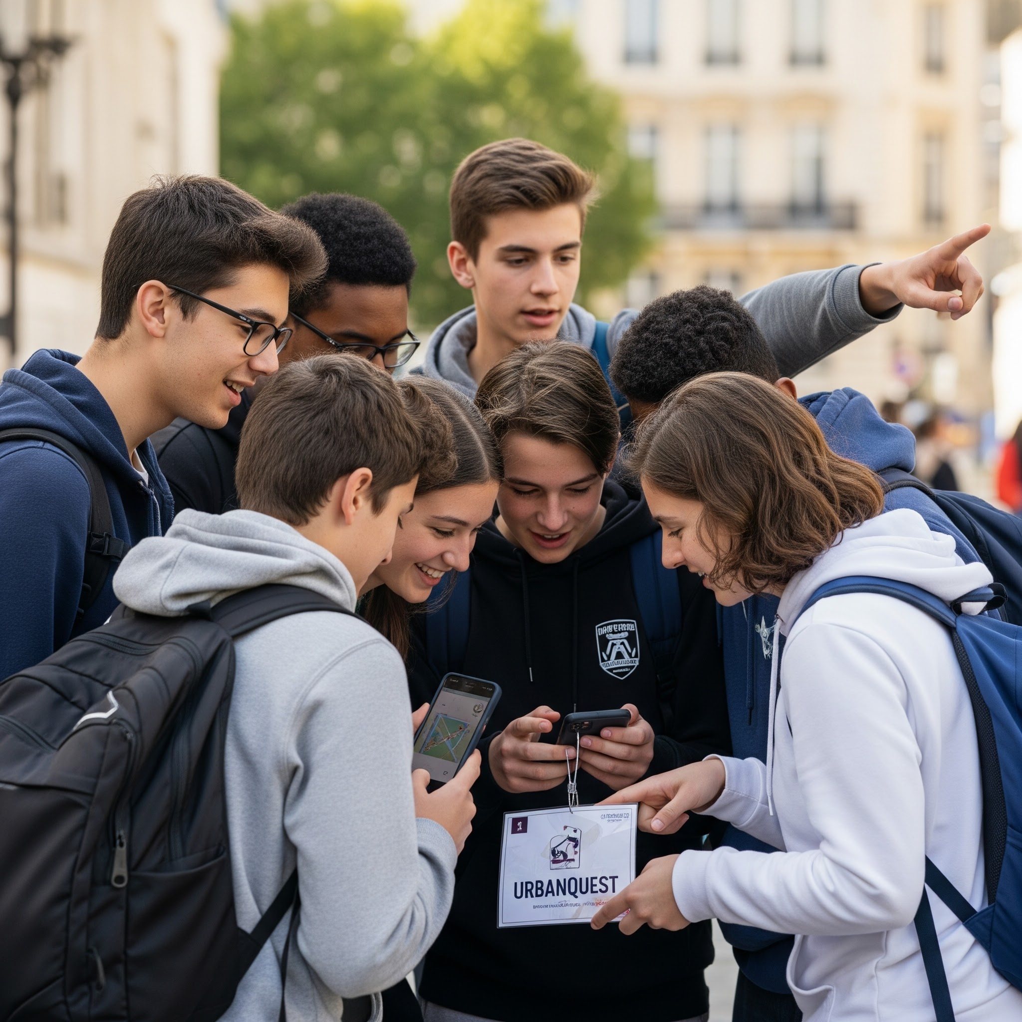 Composition photo Urban Quest - Jeu de piste à Dijon