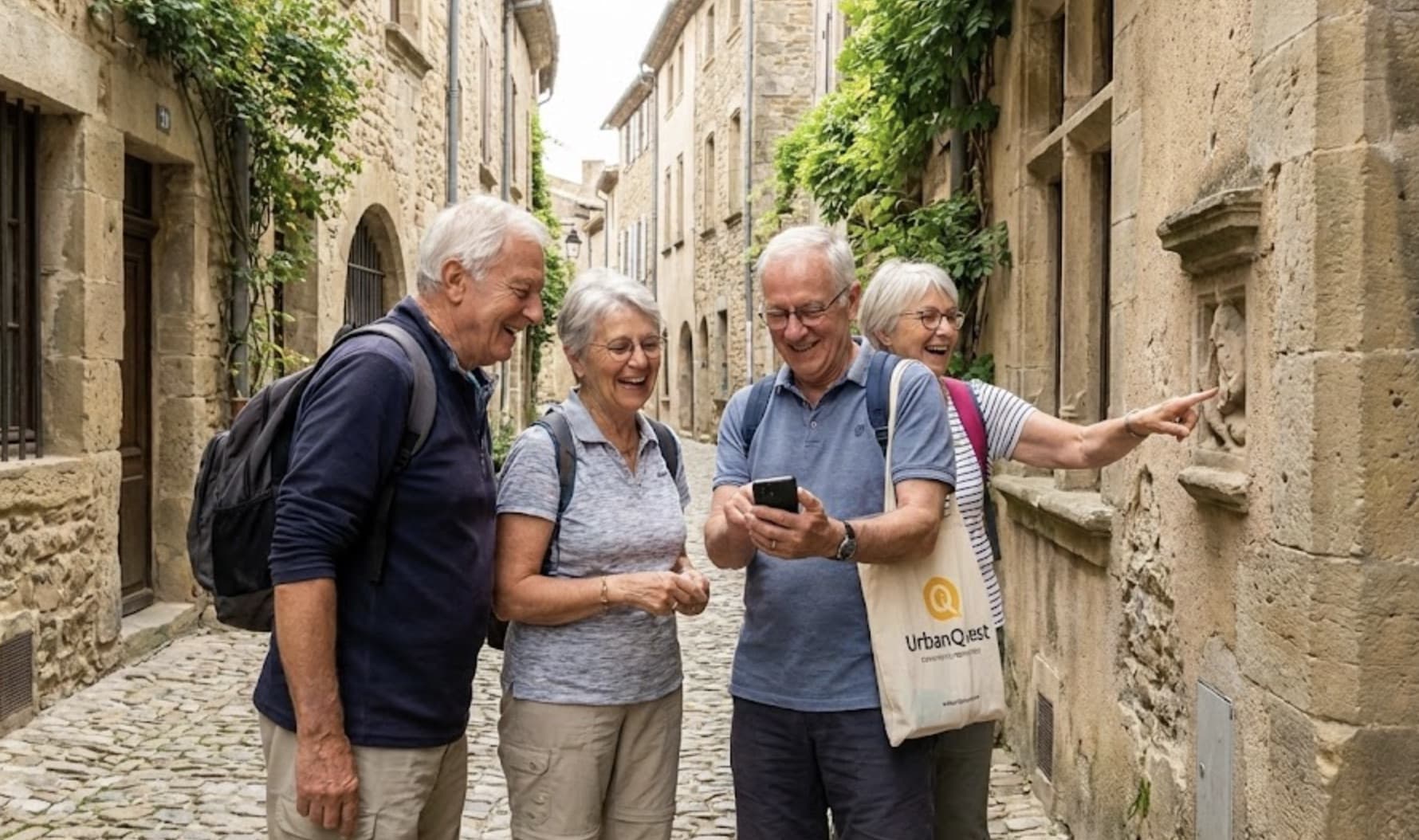 Composition photo Urban Quest - Jeu de piste à Carcassonne