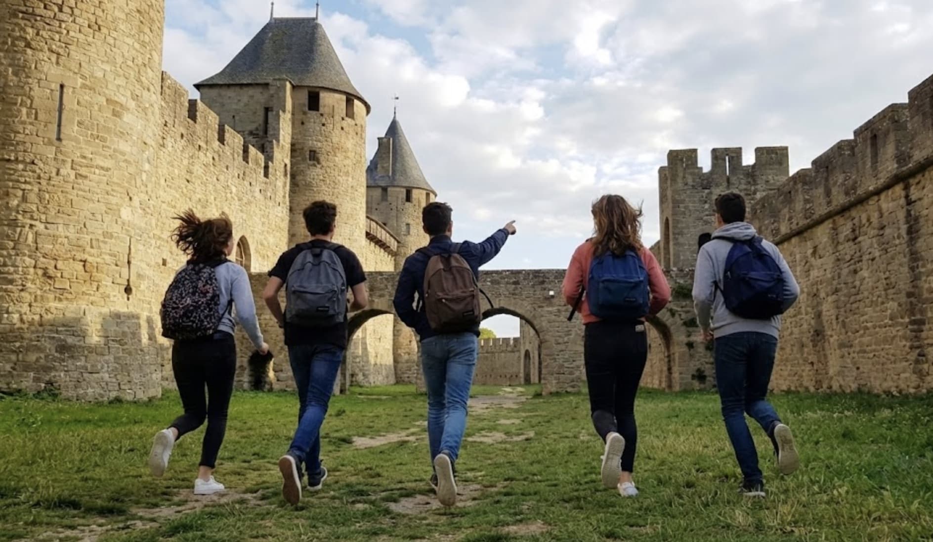 Composition photo Urban Quest - Jeu de piste à Carcassonne