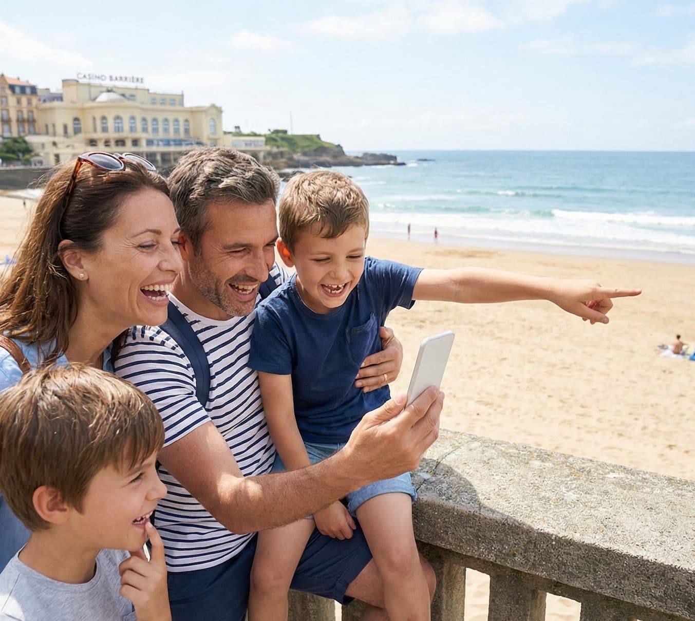 Composition photo Urban Quest - Jeu de piste à Biarritz