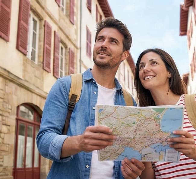 Composition photo Urban Quest - Jeu de piste à Biarritz