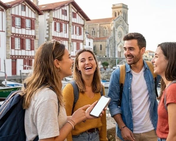 Composition photo Urban Quest - Jeu de piste à Biarritz