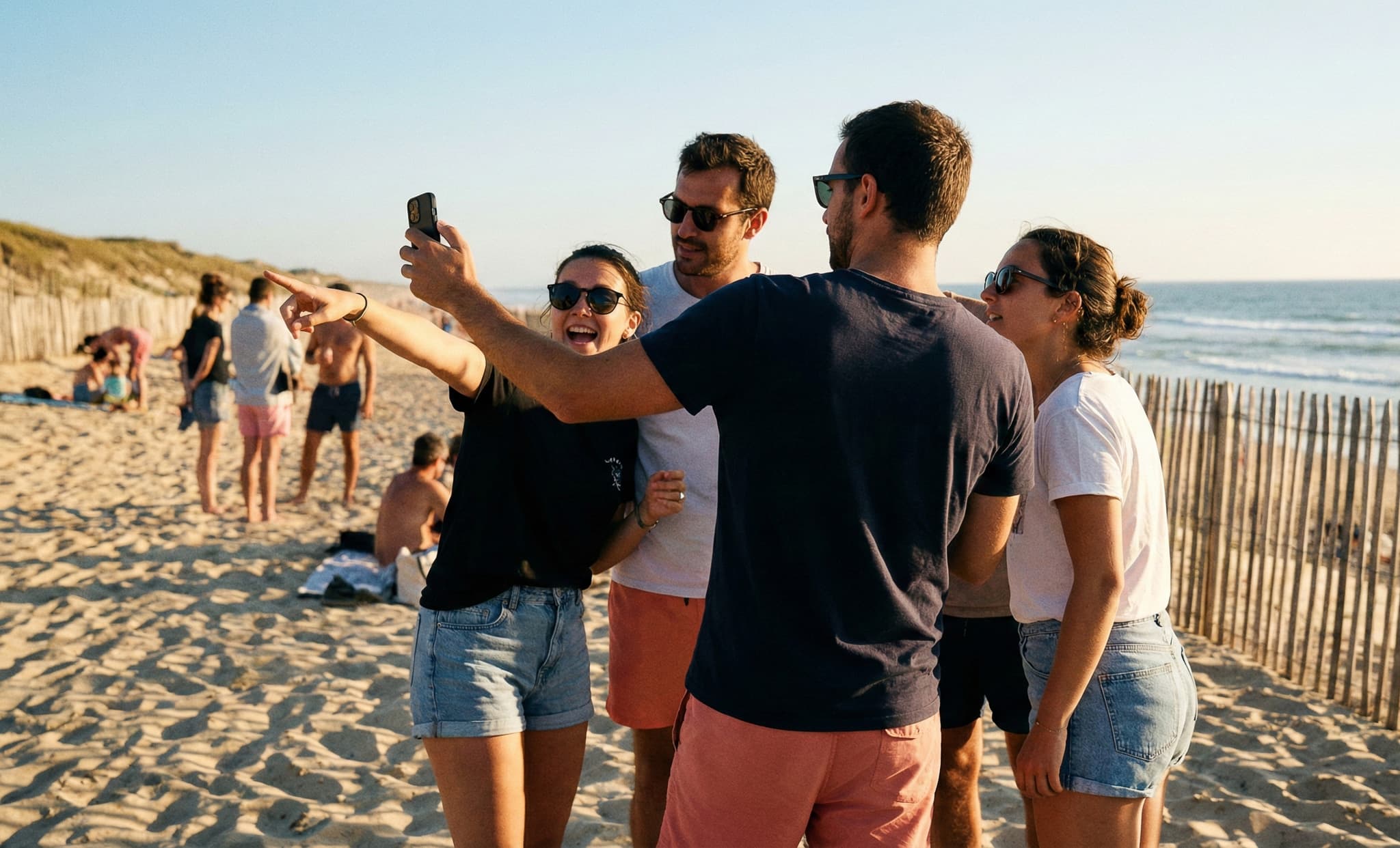 Composition photo Urban Quest - Jeu de piste à Biscarosse