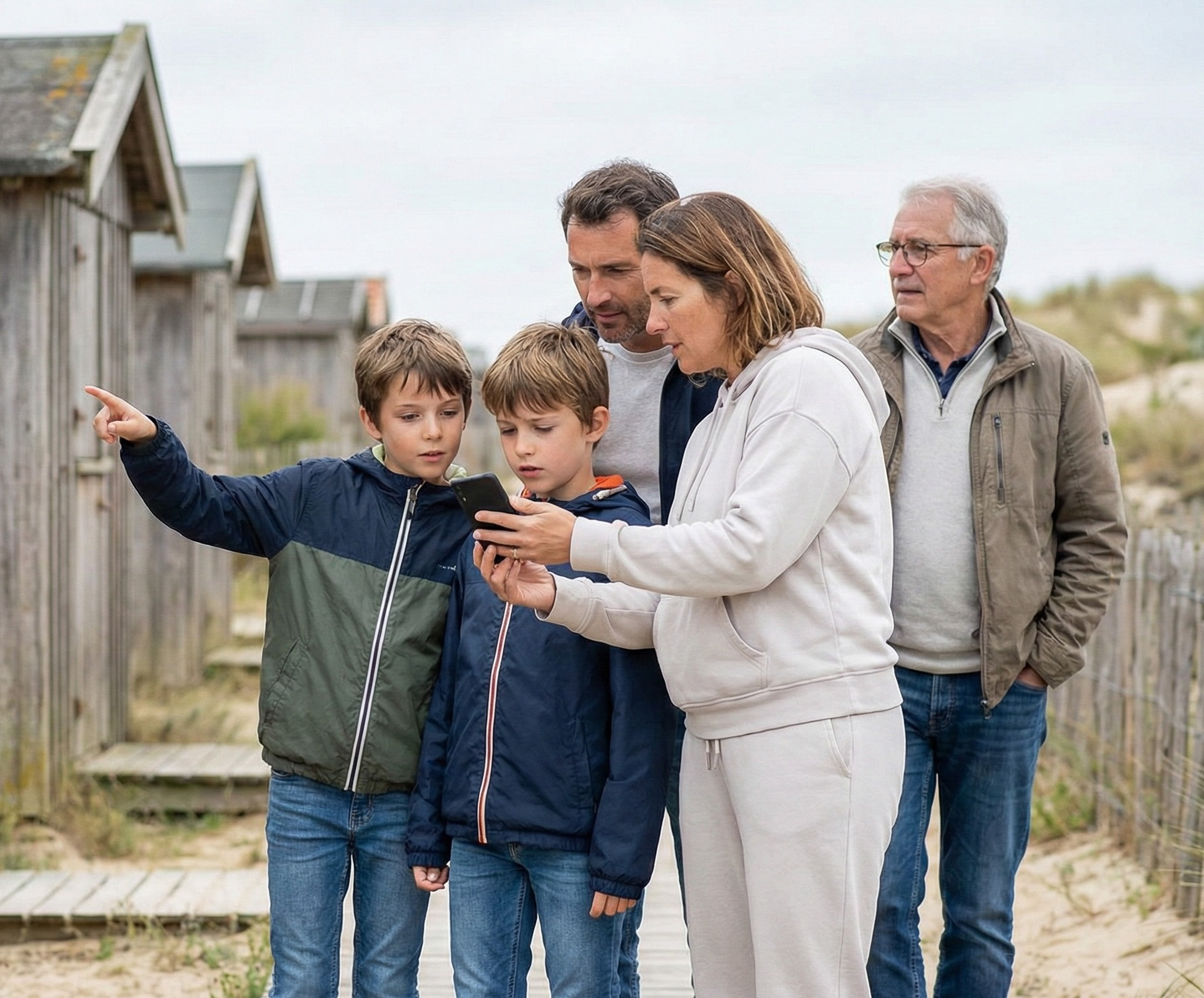 Composition photo Urban Quest - Jeu de piste à Lacanau