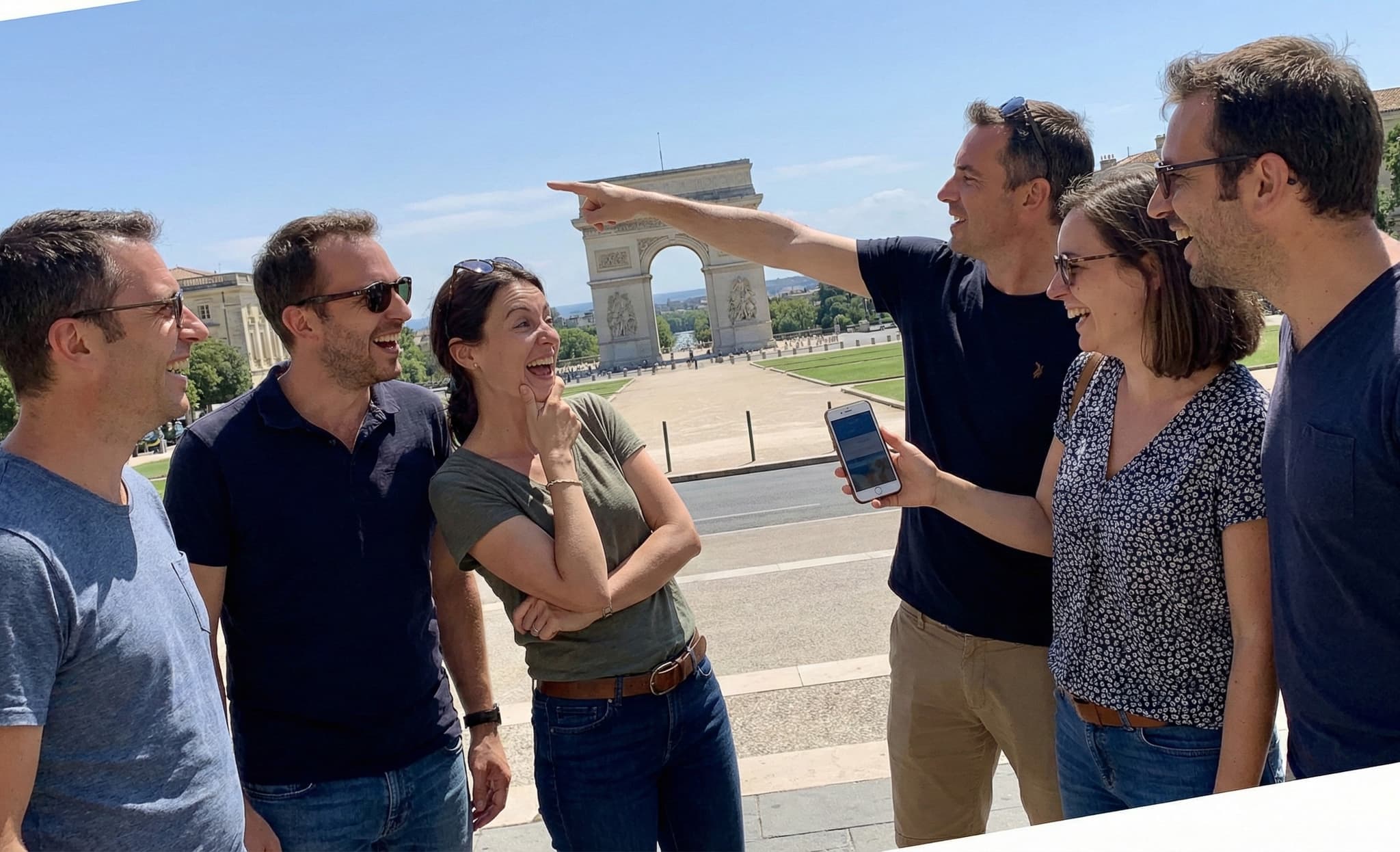 Composition photo Urban Quest - Jeu de piste à Montpellier