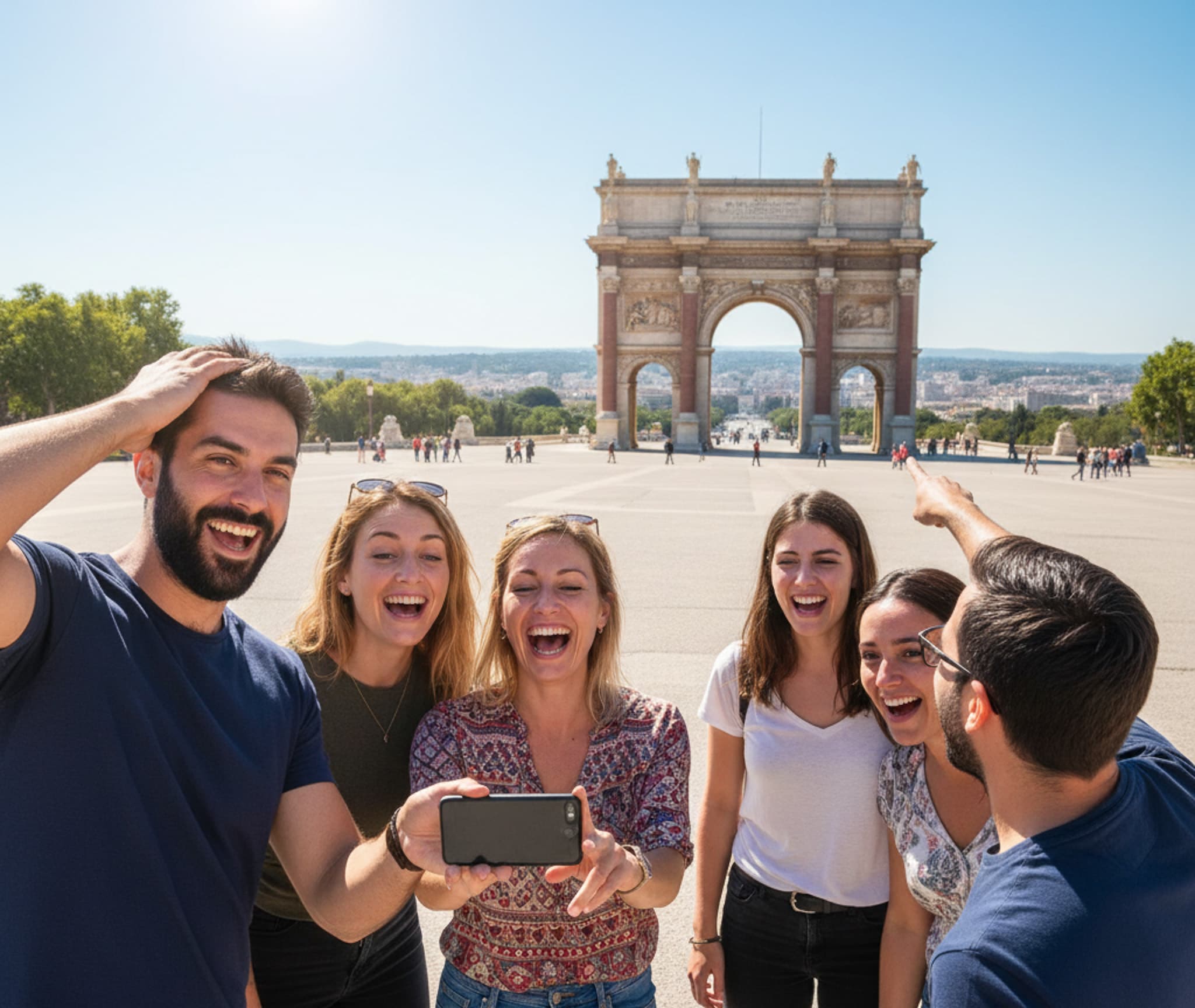 Composition photo Urban Quest - Jeu de piste à Montpellier