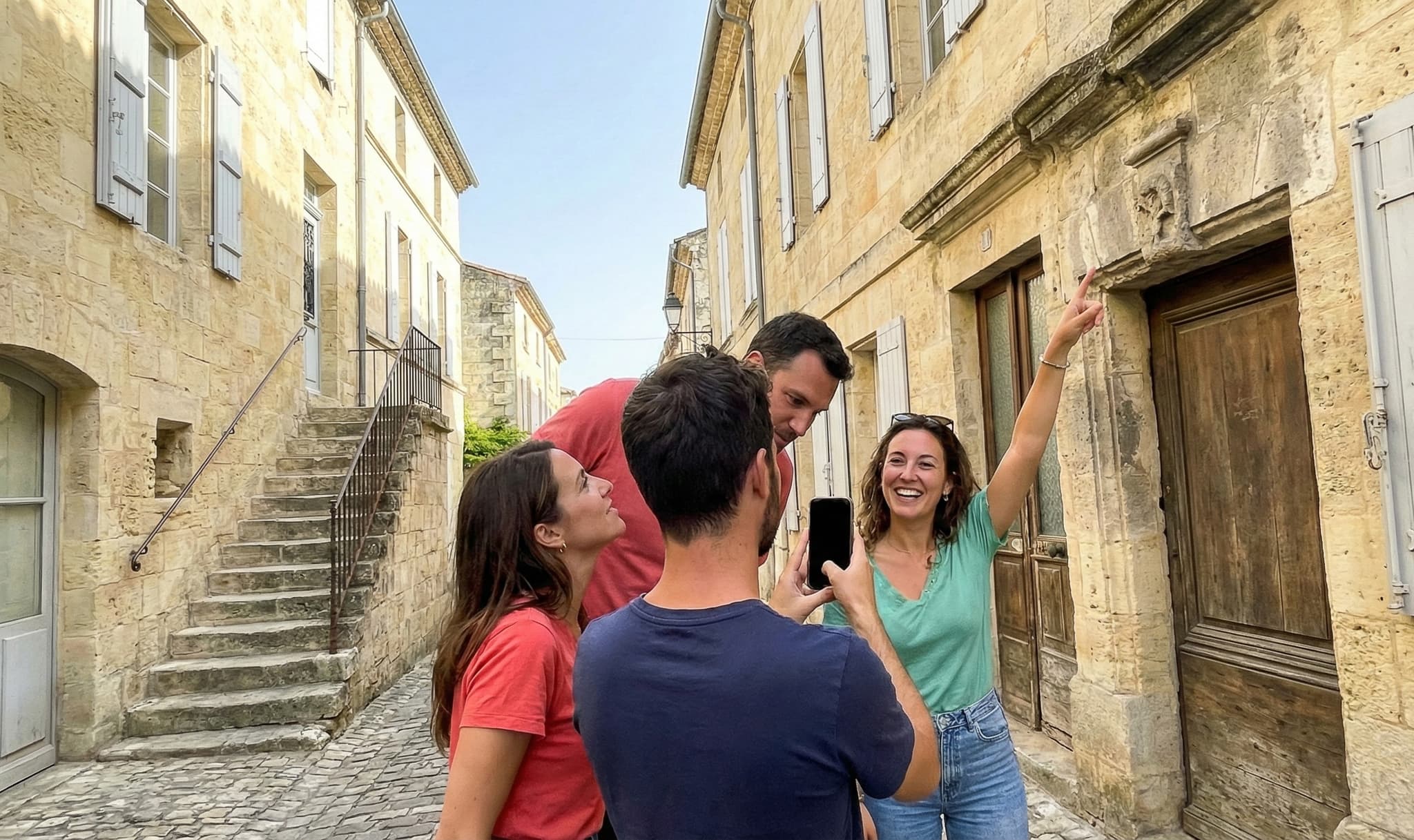 Composition photo Urban Quest - Jeu de piste à Saint-Emilion