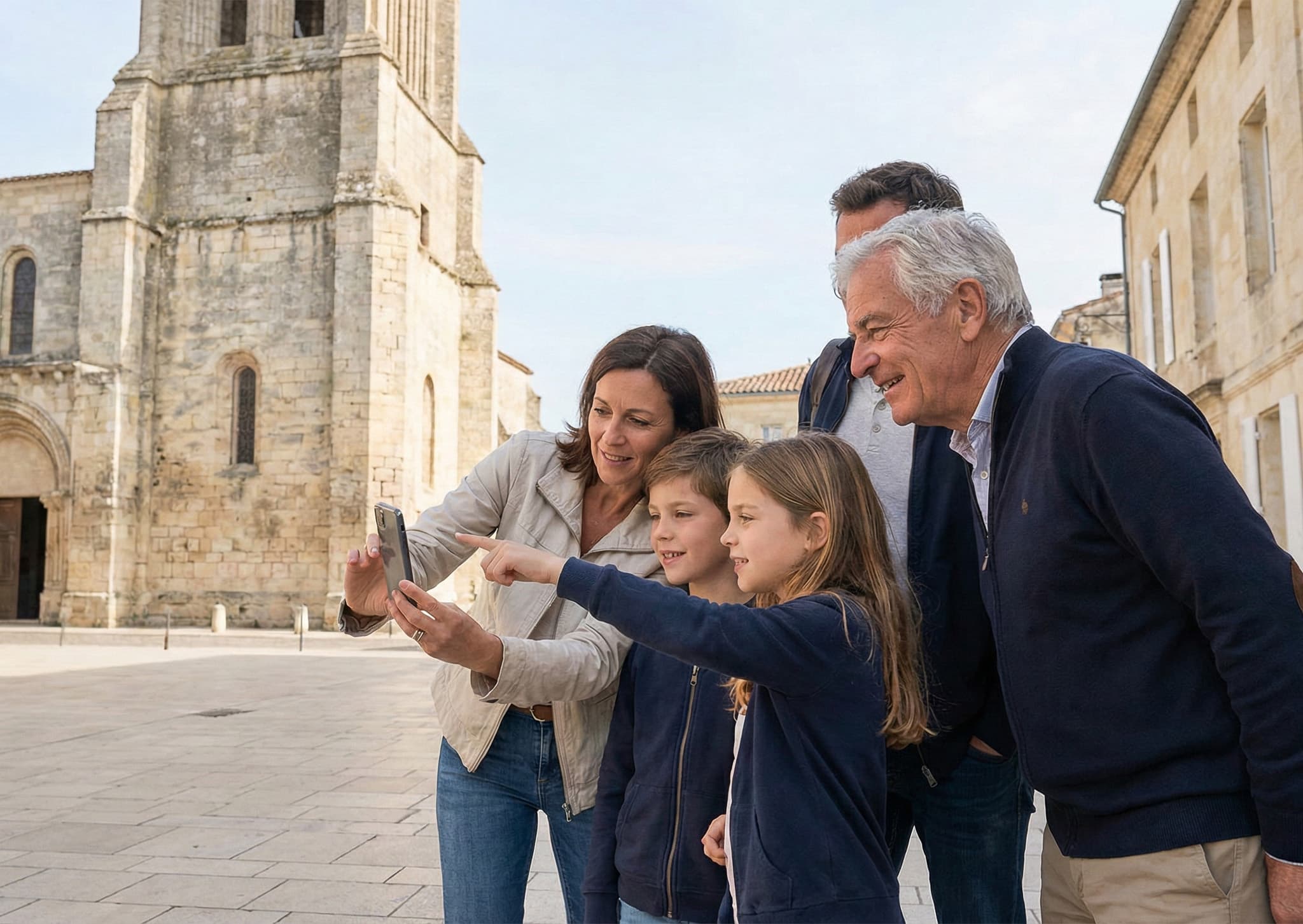Composition photo Urban Quest - Jeu de piste à Saint-Emilion