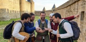 Jeu de piste en amis à Carcassonne