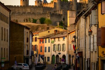 Vue de la Cité médiévale de Carcassonne pour un EVG ou EVJF