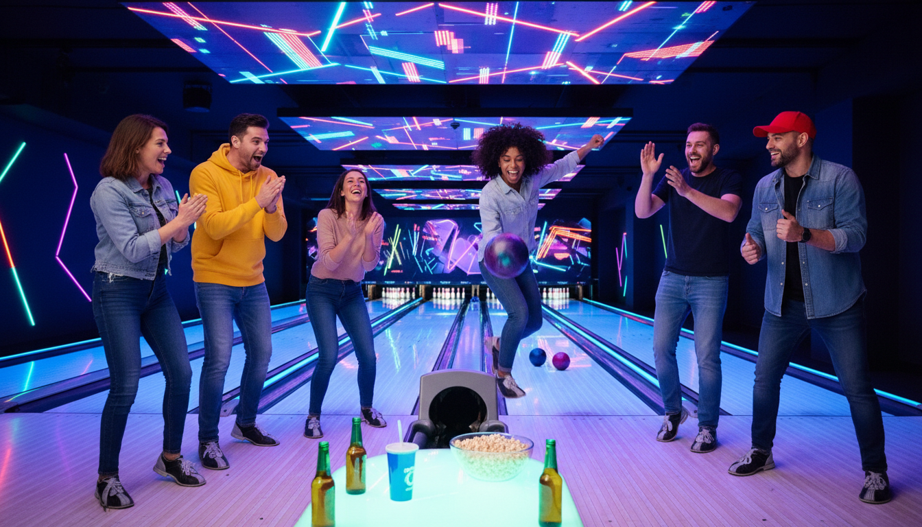 Bowling et karaoké au Monky Mont-de-Marsan soirée EVG EVJF entre amis