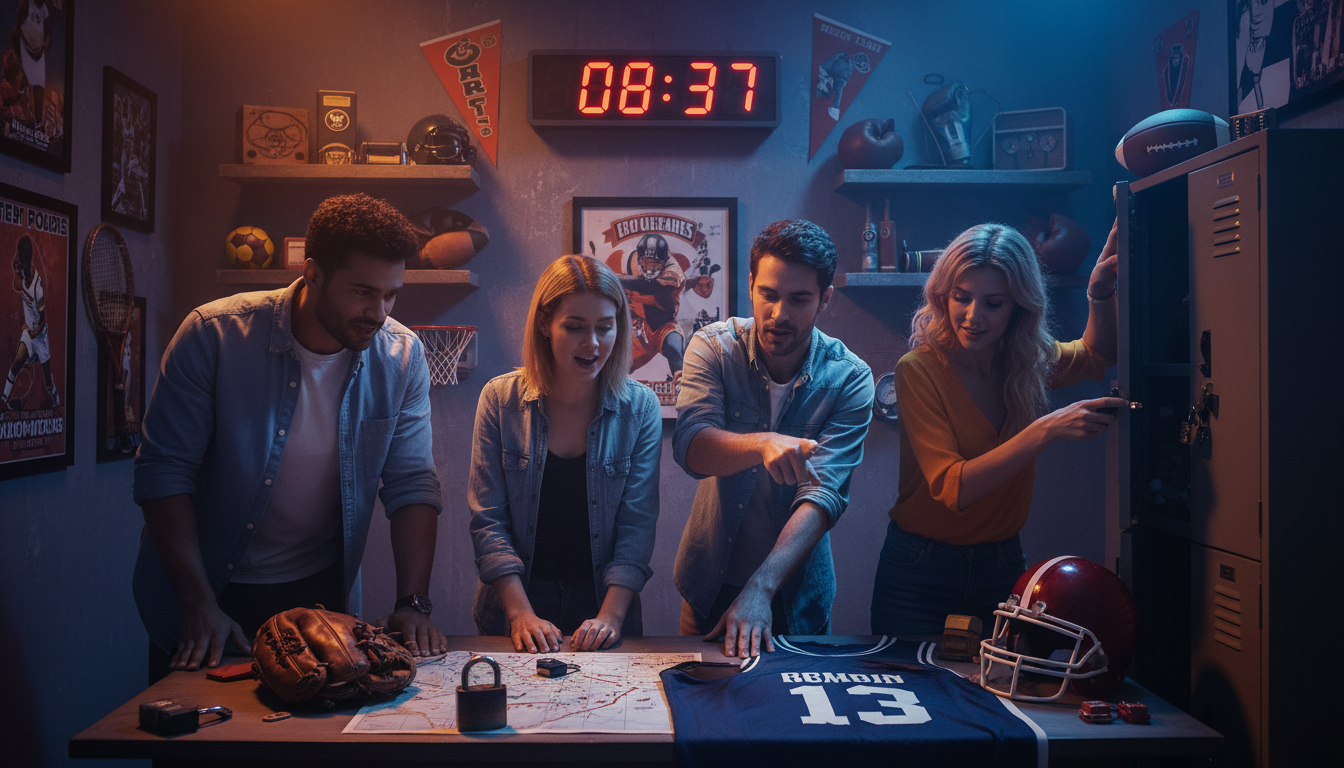 Escape game Fun Room à Mont-de-Marsan pour enterrement de vie de garçon ou EVJF