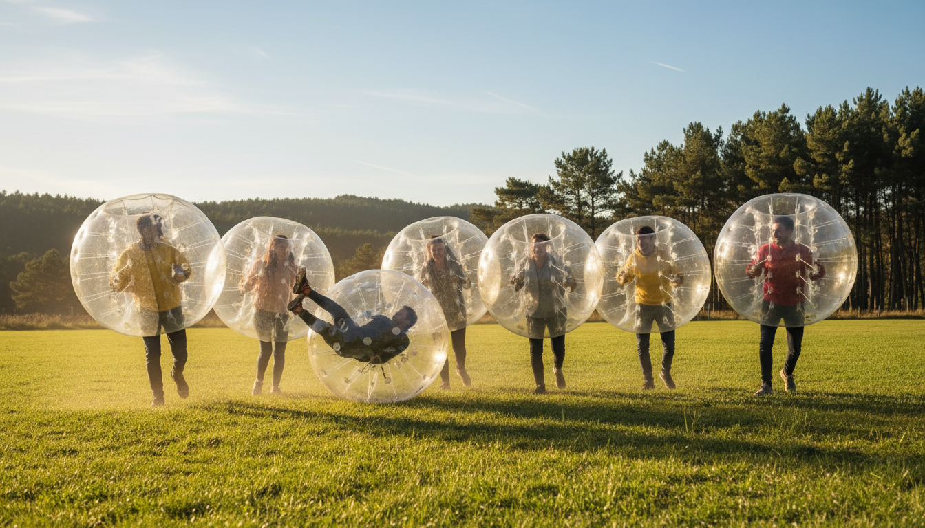 Activités de plein air Lou Pesque Landes bubble foot archery tag EVG EVJF Mont-de-Marsan