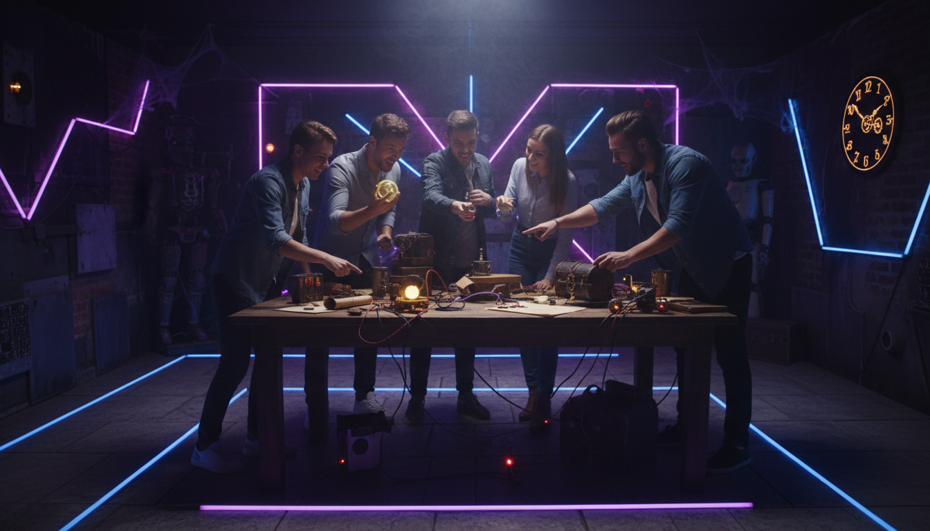 Escape game Enigma Reims pour EVG et EVJF entre amis