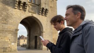 Jeu de piste Urban Quest à Beaune - Parent et ado Porte Saint-Nicolas