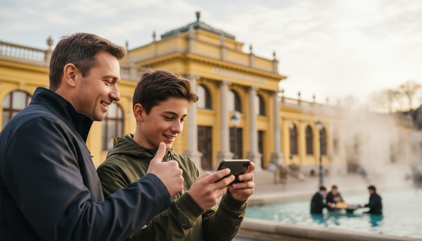 Composition photo Urban Quest - Jeu de piste à Budapest