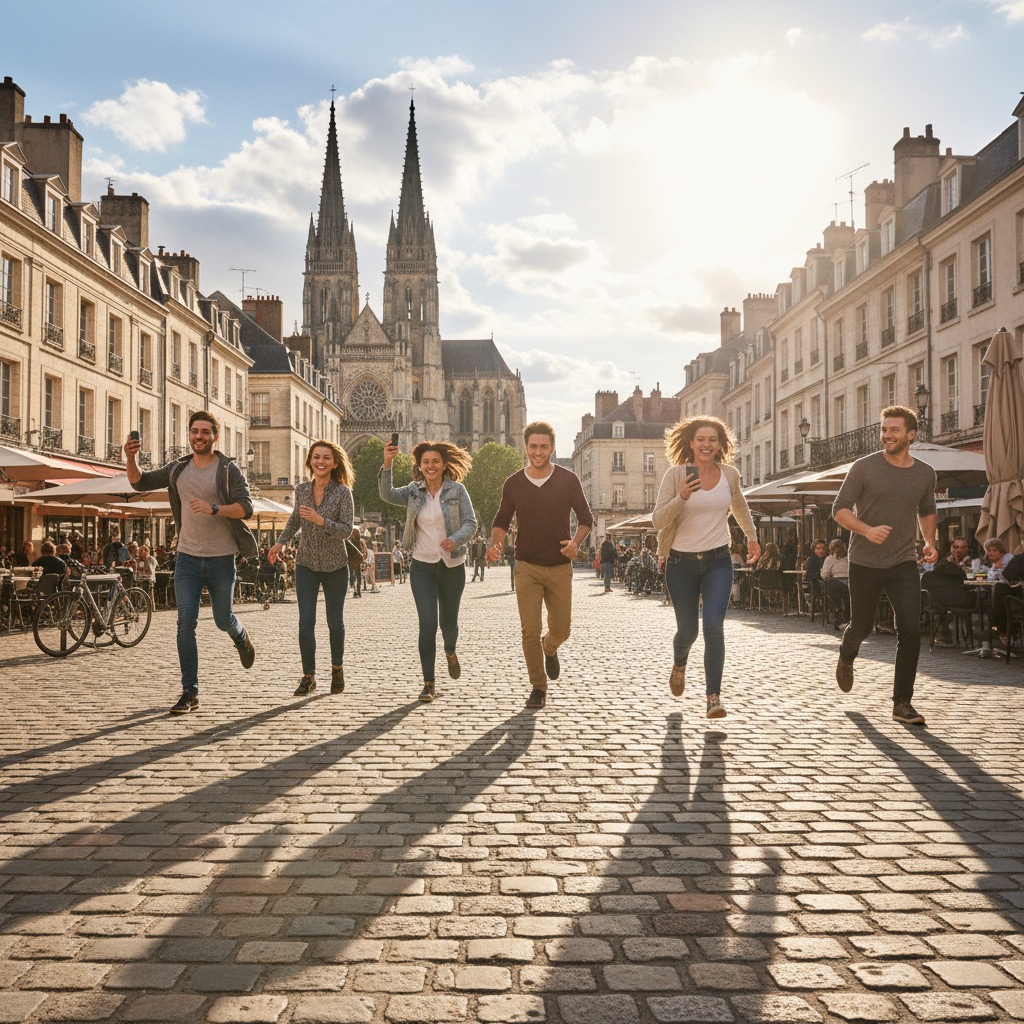 Composition photo Urban Quest - Jeu de piste à Chartres