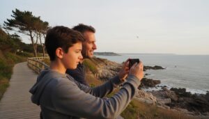 Jeu de piste Urban Quest a Pornichet - Duo parent ado sentier cotier