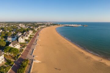 Pornichet - Terrain de jeu Urban Quest vue aerienne