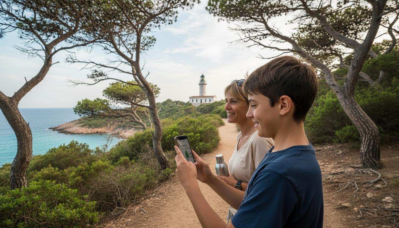 Composition photo Urban Quest - Jeu de piste à Porquerolles