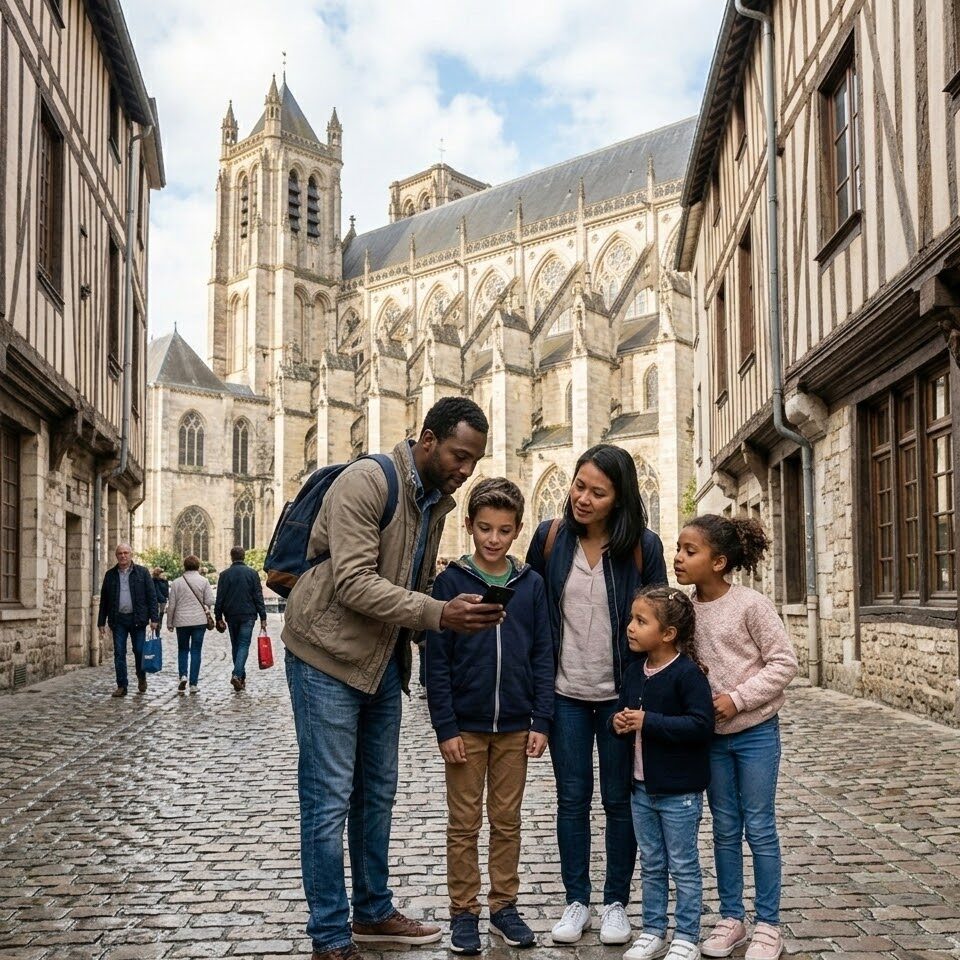 Jeu de piste en famille à Bourges