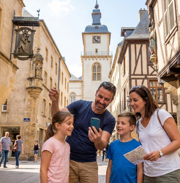 Jeu de piste en famille à Thionville