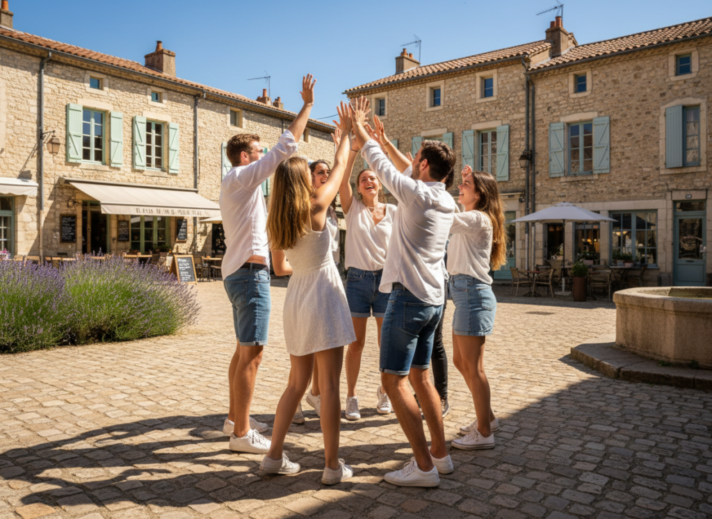 Jeu de piste Urban Quest à Marmande - Célébration de groupe