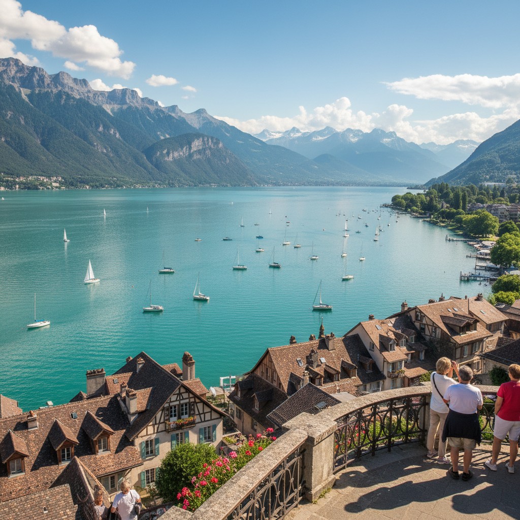 Composition photo Urban Quest - Jeu de piste à Thonon-les-Bains