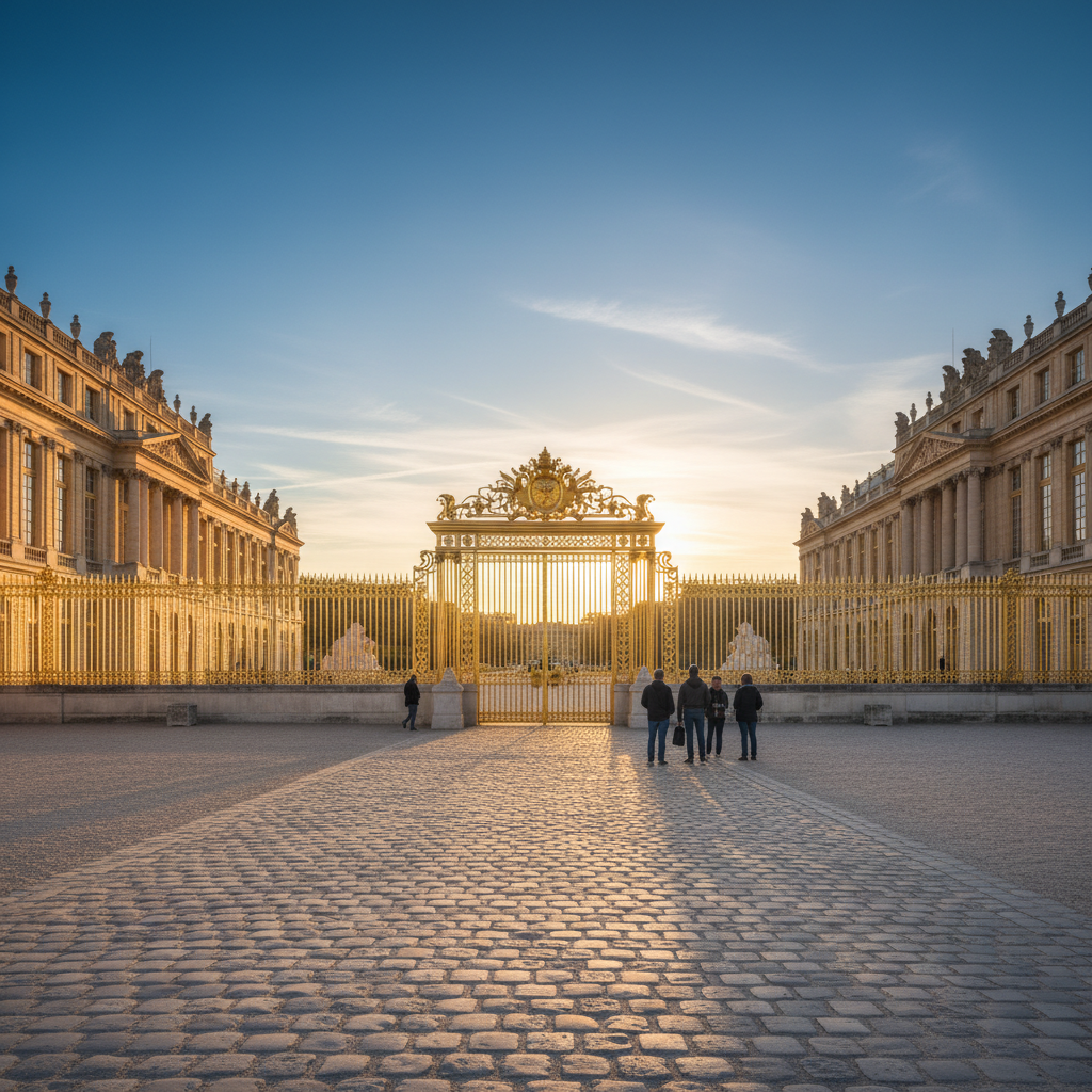 Composition photo Urban Quest - Jeu de piste à Versailles