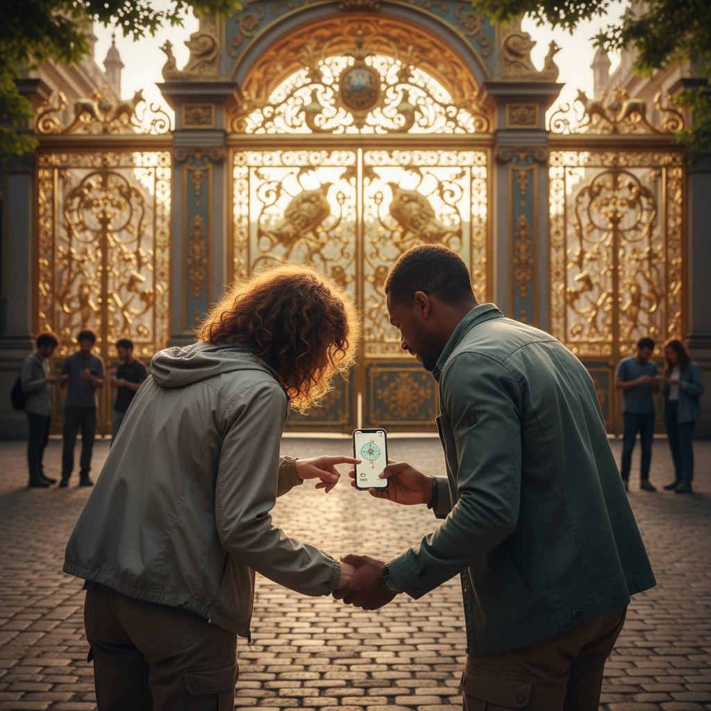 Composition photo Urban Quest - Jeu de piste à Versailles