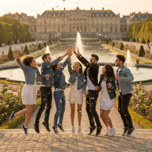 Composition photo Urban Quest - Jeu de piste à Versailles