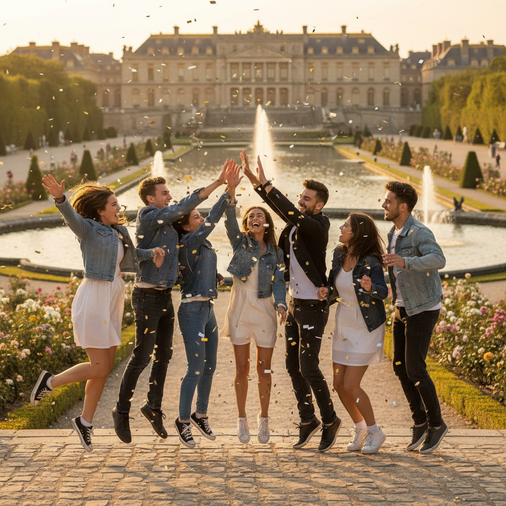 Composition photo Urban Quest - Jeu de piste à Versailles