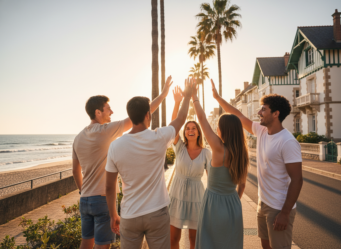 Composition photo Urban Quest - Jeu de piste à Hendaye